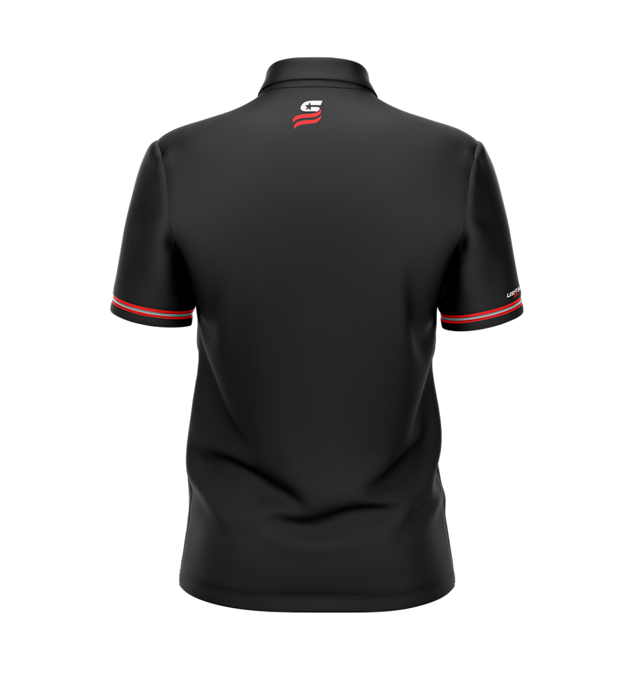 Official USSSA Umpire Polo Black Umpire Gear Official usssa umpire polo black umpire gear