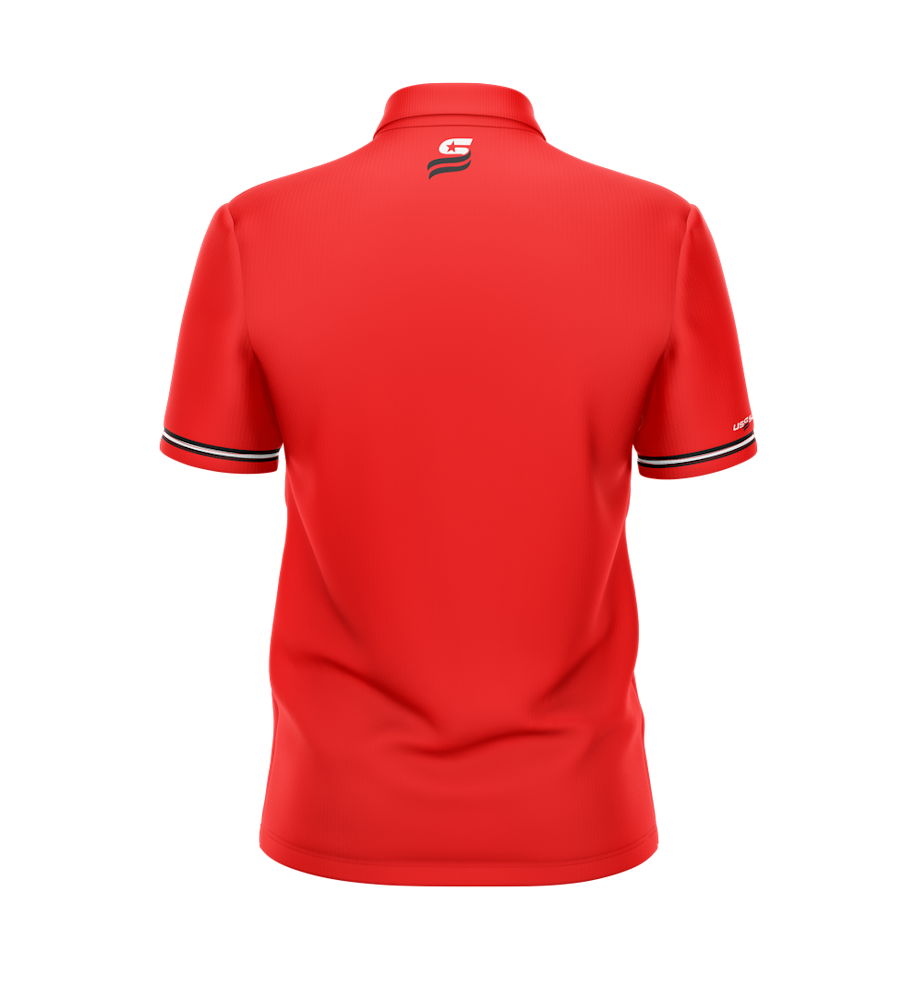 Official USSSA Umpire Polo Red Umpire Gear